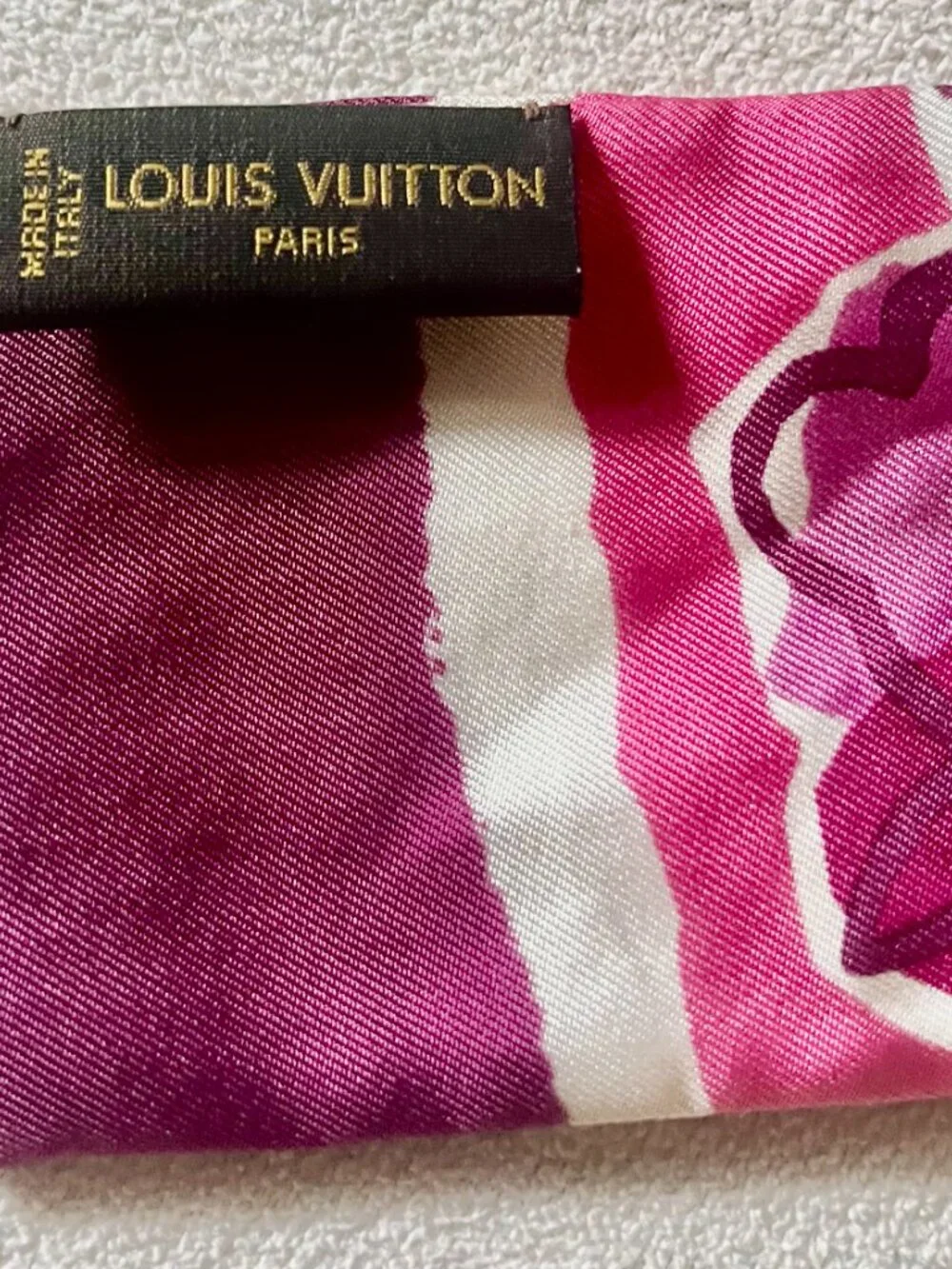 Louis Vuitton Silk Bandeau Scarf